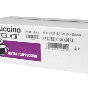 Salted Caramel Instant Cappuccino Mix 6x2 Lb Case