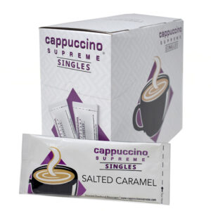 Salted Caramel Single Serve Cappuccino Mix 25 X 1 Oz Sticks