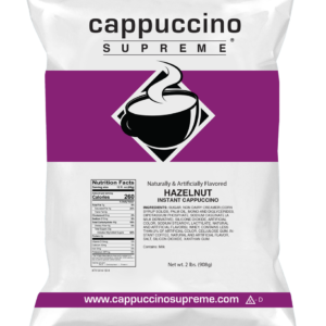 Hazelnut Instant Cappuccino Mix 2 Lb. Bag